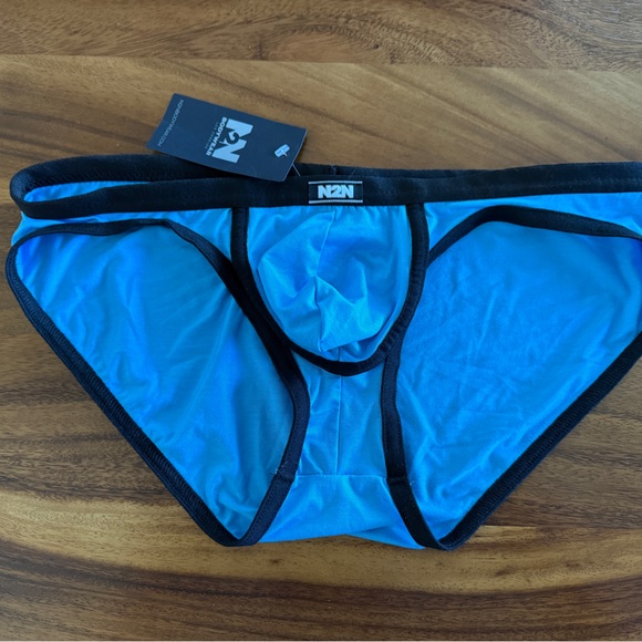 NWT N2N Bodywear Studio Groove Bikini in Sky, L - Picture 4 of 6